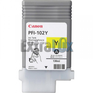 CANON ČRNILO PFI-102 YELLOW ZA IPF500/600/700