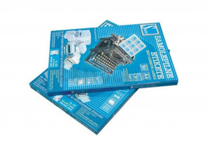 ETIKETE SMAK S-96 192X38 LASERGLOSS BELE 1/100