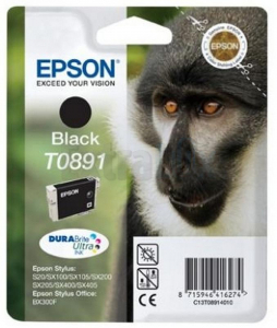 EPSON ČRNILO C13T08914011 BLACK ZA S20/SX105/SX115/SX205/SX400