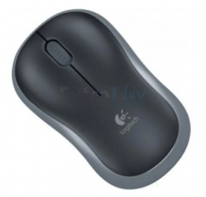 MIŠKA LOGITECH M185 BREZŽIČNA ČRNA/SIVA (910-002238)
