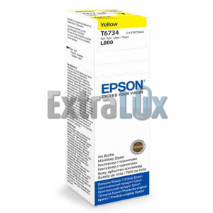EPSON ČRNILO C13T67344A YELLOW ZA L800/L805/L810/L850/L1800 STEKLENIČKA