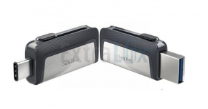 USB KLJUČ 256GB SANDISK ULTRA DUAL DRIVE TYPE-C USB 3.1 (SDDDC2-256G-G46)