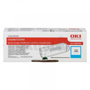 OKI TONER 43381907 CYAN ZA C5600/5700