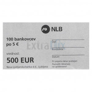 NLB-0030 PASICA ZA BANKOVCE PO 5 EVROV 200/1