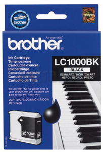 BROTHER ČRNILO LC-1000 BLACK ZA ZA DCP130C, MFC240C