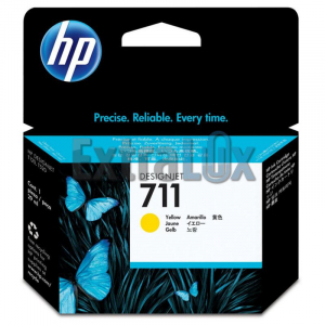 HP ČRNILO CZ132A ŠT.711 YELLOW ZA DJ T520, T120 29ML