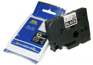 TRAK FENIX TZ-335 12MMX8M BELA NA ČRNEM KOMPATIBILEN (TZE335)