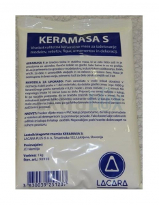 MASA ZA VLIVANJE KERAMASA BELA 1KG