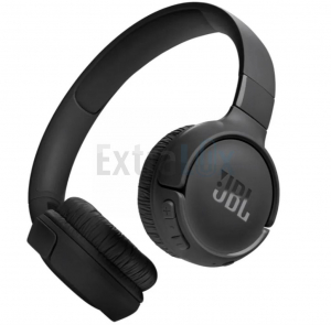 SLUŠALKE BLUETOOTH JBL TUNE 520BT BREZŽIČNE  NAGLAVNE, ČRNE (JBLT520BTBLKEU)