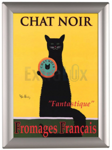 OKVIR ZA SLIKO STENSKI 420X594MM A2, KLIP KLAP, SREBRNA