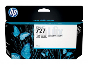 HP ČRNILO B3P23A ŠT.727 PHOTO BLACK ZA DESIGNJET T920/T1500