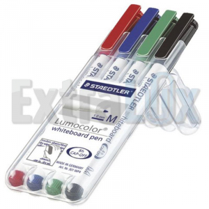 FLOMASTER STAEDTLER 301 ZA BELO TABLO TANEK 1MM WP4 1/4