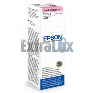 EPSON ČRNILO C13T67364A LIGHT MAGENTA ZA L800/L805/L810/L850/L1800 STEKLENIČKA
