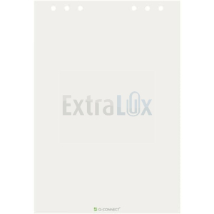 BLOK ZA FLIPCHART BREZČRTNI 68X99CM 20L Q-CONNECT RECIKLIRAN PAPIR 5 KOS/KRT