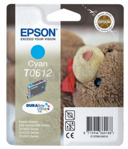 EPSON ČRNILO C13T06124010 CYAN ZA D68/88/3850/4850