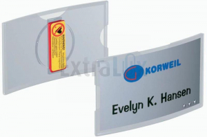 ETUI IDENTIFIKACIJSKI DURABLE DU812319 40X75MM MAGNETNI 1/25