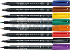 FLOMASTER STAEDTLER LUMOCOLOR 313 S PERMANENTNI OHP OKROGLA KONICA 0,4MM