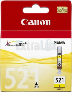 CANON ČRNILO CLI-521 YELLOW ZA IP3600/4600, MP540/620