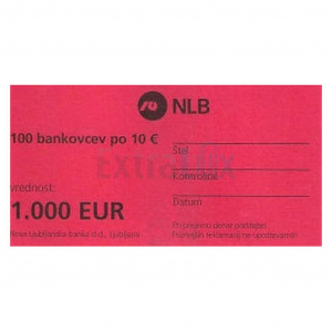 NLB-0031 PASICA ZA BANKOVCE PO 10 EVROV 200/1