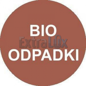 NALEPKA BIO ODPADKI RN2720 FI 250MM