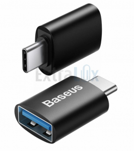 ADAPTER USB BASEUS MINI OTG TIP C-TIP A 3.0 (ZJJQ0)