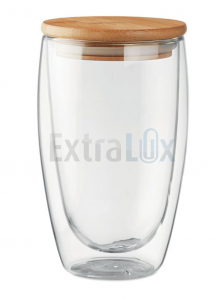 LONČEK DVOJNO STEKLO 450ML TIRANA LARGE MO9721-22