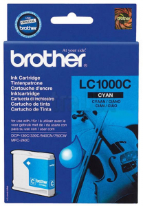 BROTHER ČRNILO LC-1000 CYAN ZA DCP130, MFC240C