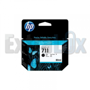 HP ČRNILO CZ133A ŠT.711 BLACKZA DJ T520, T120 80ML