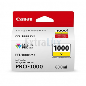 CANON ČRNILO PFI-1000 YELLOW ZA IMAGE PROGRAF PRO-1000 (0549C001AA)