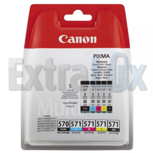 CANON KOMPLET ČRNIL PGI-570/CLI-571 C,M,Y,K 0372C004AA