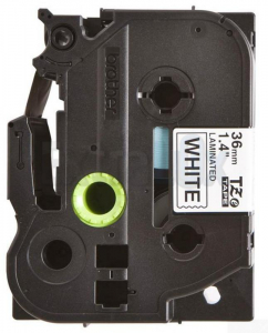 TRAK BROTHER P-TOUCH TZE-261 36MM ČRNA NA BELEM