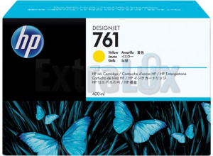 HP ČRNILO CM992A ŠT.761 YELLOW 400ML ZA DESIGNJET T7100