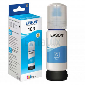 EPSON ČRNILO C13T00S24A ŠT. 103 CYAN ZA L1110, L3110, L3150 70ML (142915)