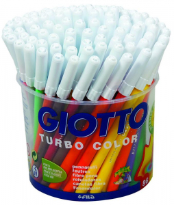 FLOMASTRI GIOTTO PVC LONČEK ART. 521500 1/96