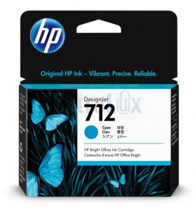 HP ČRNILO 3ED67A ŠT.712 CYAN ZA T230/250/630/650 29ML