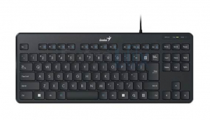 TIPKOVNICA ŽIČNA GENIUS LM 110 ČRNA