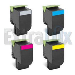 LEXMARK K TONER 80C2HK0 BLACK ZA CX410DE/CX510DE KOMPATIBILEN