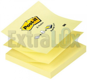 SAMOLEPILNI BLOK Z POST-IT 3M R-330 76X76 RUMEN 100L