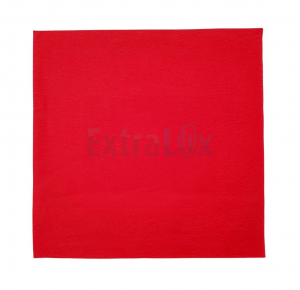 SERVIETE DVOSLOJNE, 33X33 TISSUE, RDEČA, 50/1