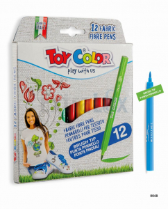 FLOMASTRI TOY COLOR ZA TEKSTIL ART. 048 1/12