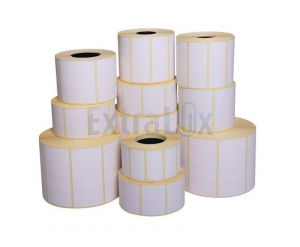 ETIKETE TERMO 100X150 FI 40MM/FI128MM 1/500