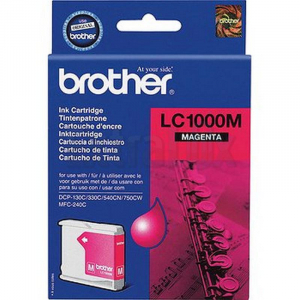 BROTHER ČRNILO LC-1000 MAGENTA ZA DCP130, MFC240C