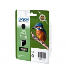 EPSON ČRNILO T1591 C13T15914010 FOTO ČRNO S PIGMENTOM ZA R2000