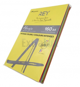 FOTOKOPIRNI PAPIR A4 160G MIX REY ADAGIO INTENSIVE 1/100
