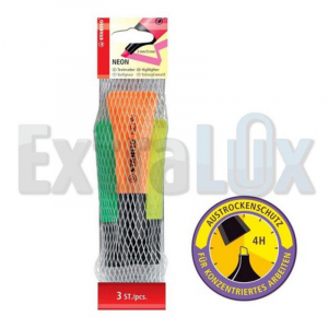 TEXT MARKER STABILO 72-3 NEON 1/3