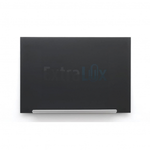 TABLA STENSKA STEKLENA NOBO ČRNA 99,3X55,9 MAGNETNA BREZ OKVIRJA, DIAMOND