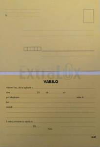 OBRAZEC TISKAN 0,50 VABILO POZIV STRANKAM 050