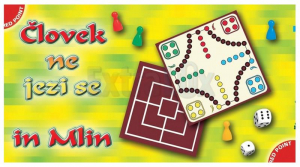 IGRA DRUŽABNA ČLOVEK NE JEZI SE (NAVADNI) IN MLIN 100111M