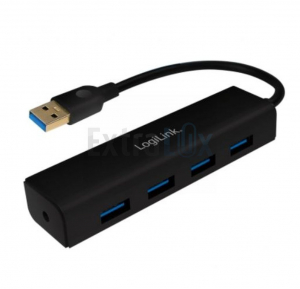 HUB USB LOGILINK 3.0 4 PORTNI BREZ NAPAJANJA 3.1 GEN2 (UA0295)