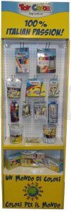 STOJALO PROMOCIJSKO TOY COLOR ART. 997 40X60X200 PRAZNO